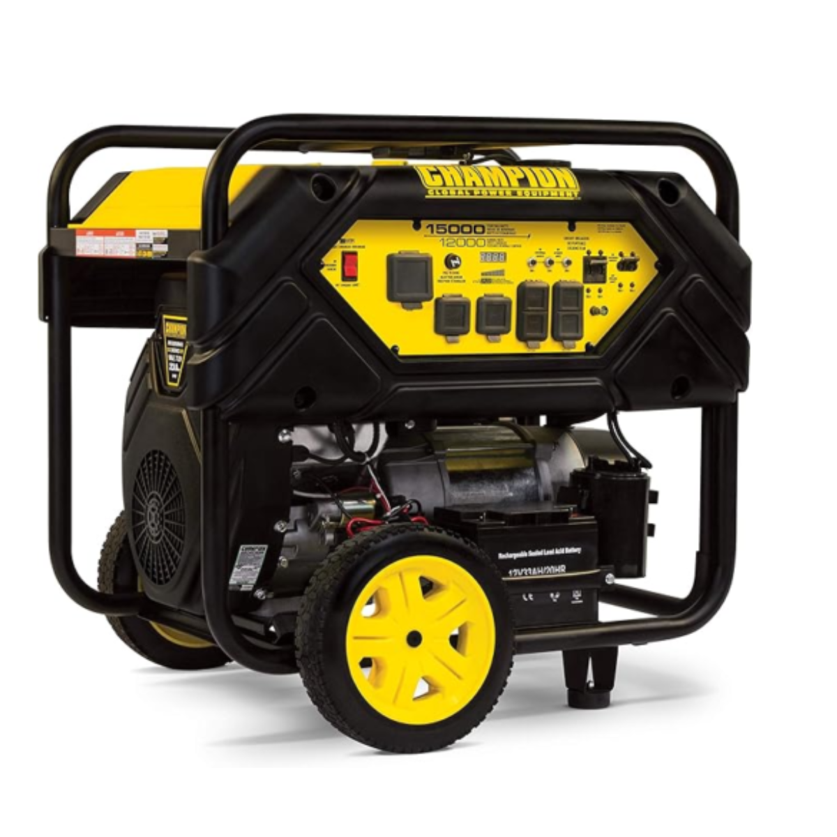 thesupplymart-product-4-image-1 Champion Power Equipment 15,000/12,000 Watts Portable Generator with Electric Start & Lift Hook - Image 1