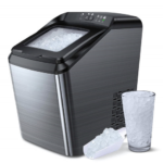 Aicook Nugget Ice Maker For Countertop, Sonic Ice Maker Machine