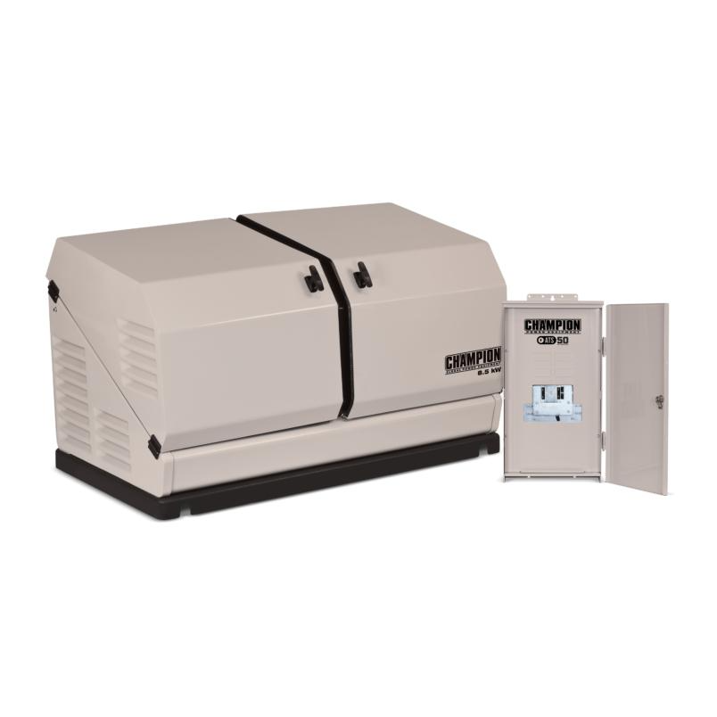 thesupplymart-product-7-image-1 Champion Power Equipment 8.5kW Home Standby Generator with ATS50 Outdoor Rated Automatic Transfer Switch - Image 1